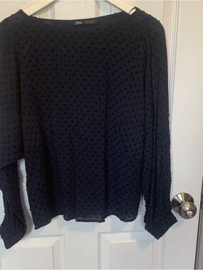 Zara Black Knit